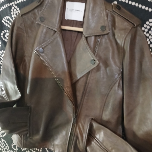Brown Leather Jacket - Picture 11 of 14
